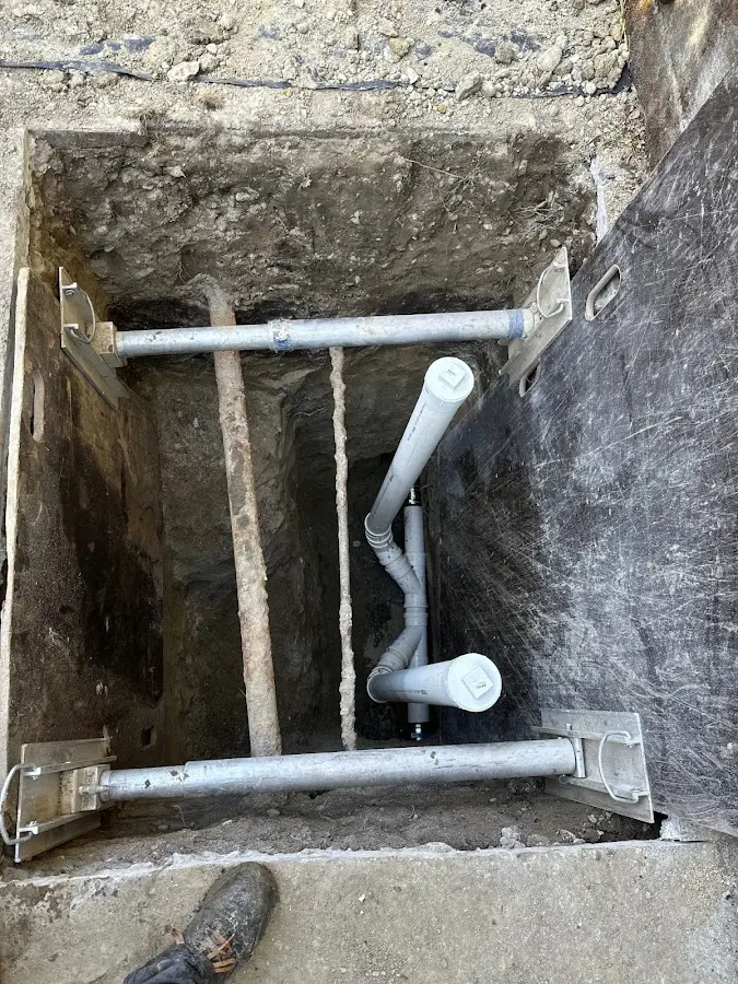 Experienced plumber completing Gas Line Repair work in Pasadena